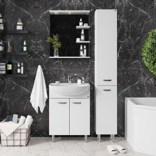 Зеркало с подсветкой Onika Коралл 206001 60см белый